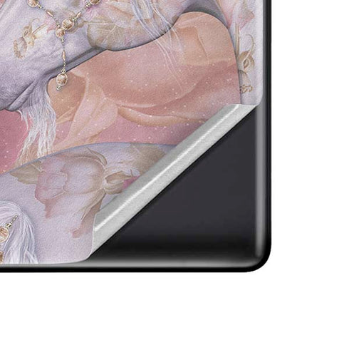 Licorne Florale Rose Unicorn by Laurie Prindle Pixel Skins